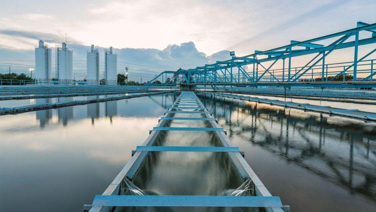 Suez water treatment plant GE water