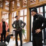 Graig Cohon op bezoek in Duurzaamheidscentrum