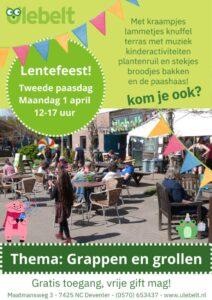 DCDeventer Poster Ulebelt Lentefeest 2024 Foto via de ulebelt