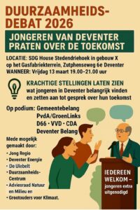 Duurzaamheidsdebat 2026 defintief
