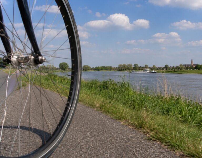 fietswiel en ijssel